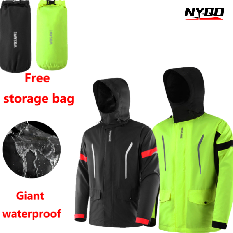 WOSAWE Motorcycle Raincoat Wat - Fishing Rain Suit avis et prix