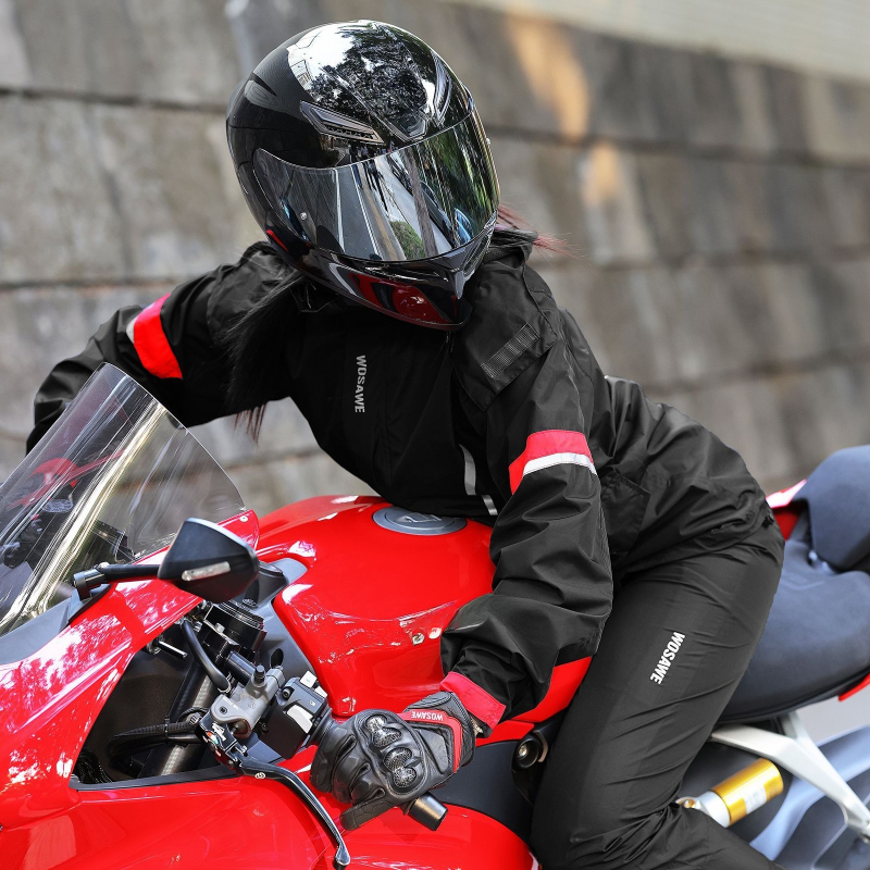 WOSAWE Motorcycle Raincoat Wat - Fishing Rain Suit avis et prix
