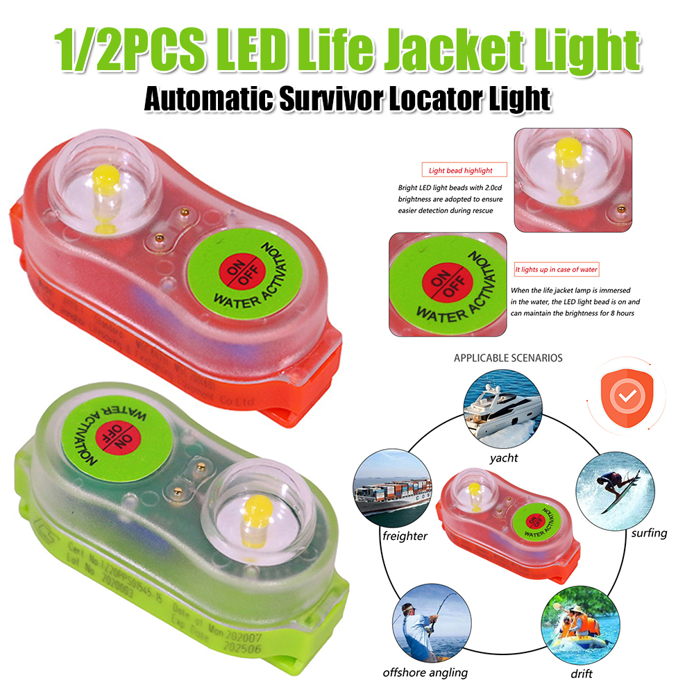 LED Life Jacket Light Water-Ac - Fishing Jacket Waterproof avis et prix