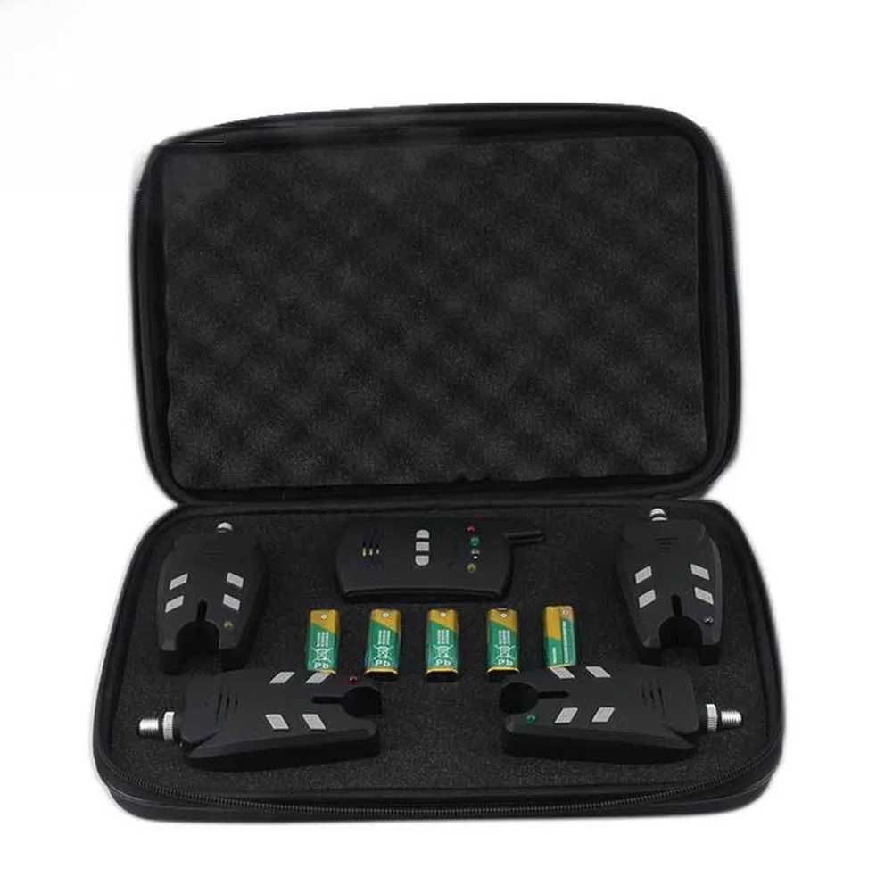 Fishing Alarm Set Box 1+4 With - Fishing Bag Waterproof avis et prix