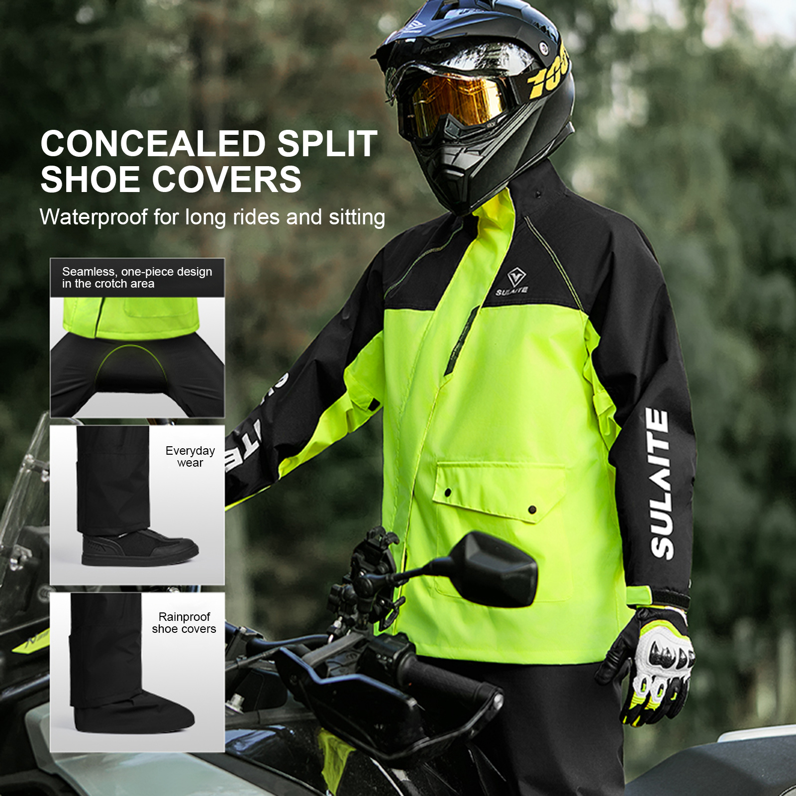 Motorcycle Rain Suit for Men & - Fishing Rain Suit avis et prix