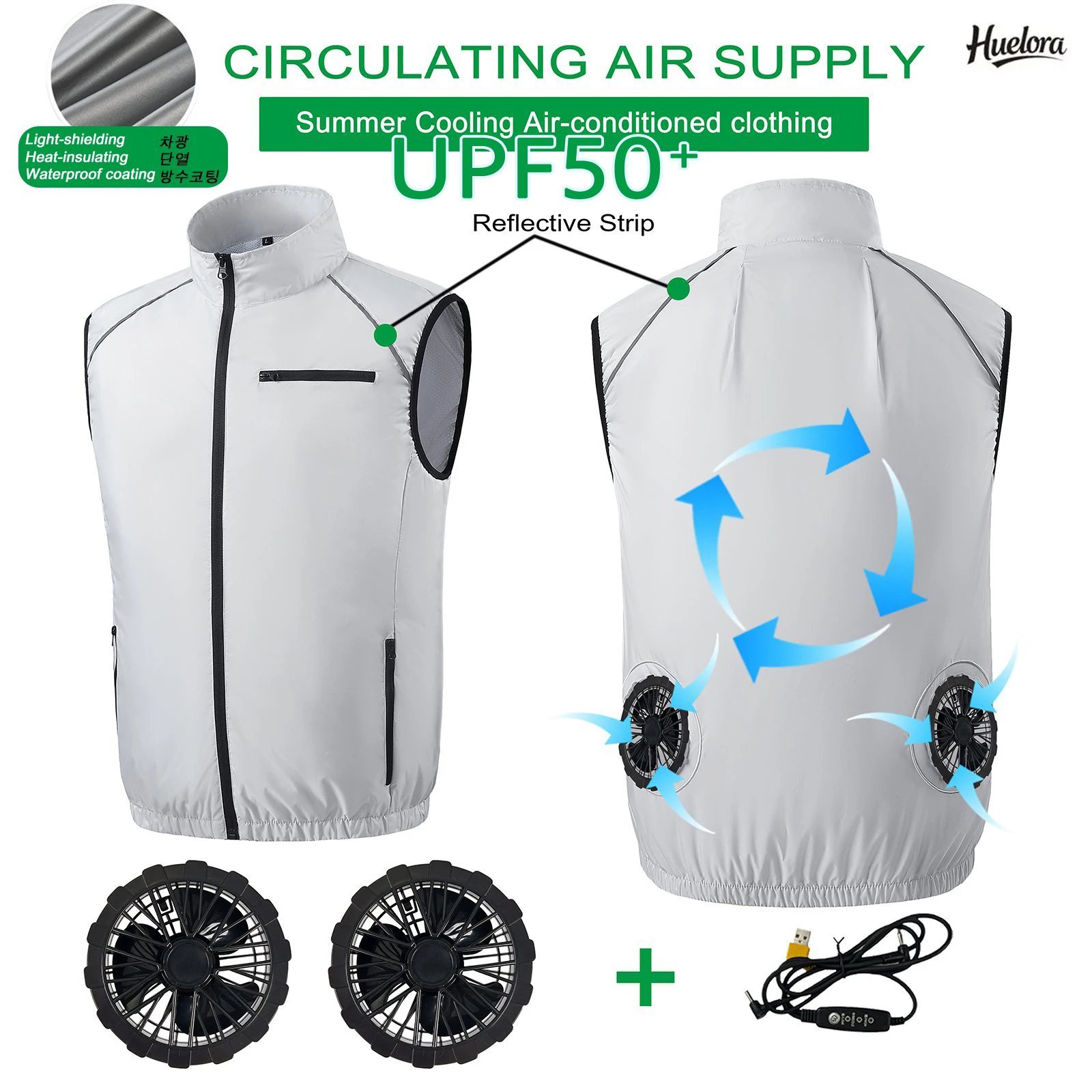 Summer Cool Vest Wearable Refr - Fishing Vest avis et prix
