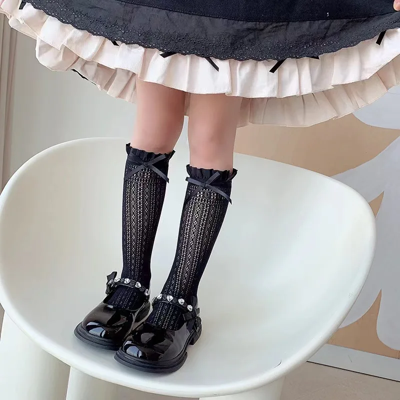 Girls Long Tube Lace Stockings - Fishing Socks avis et prix
