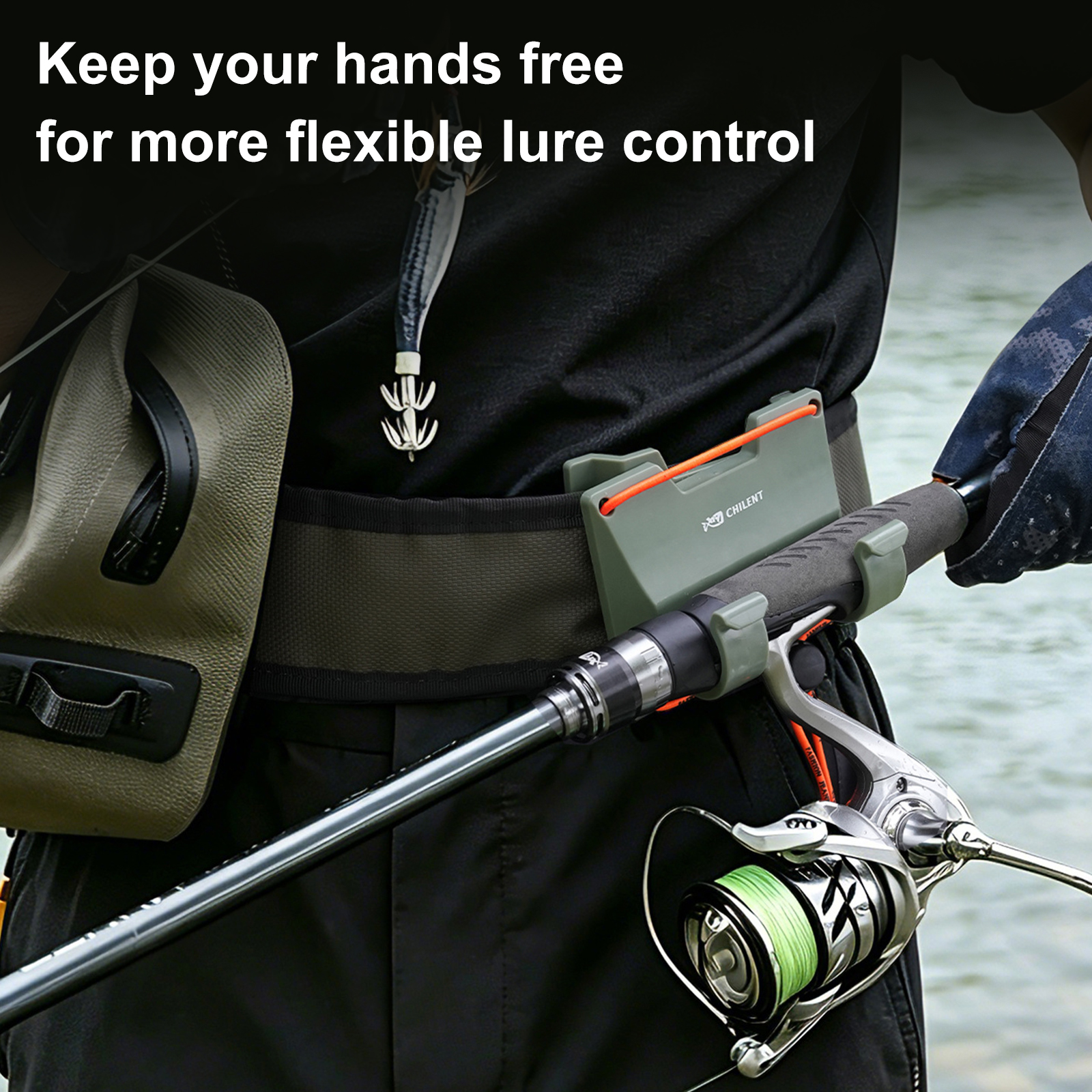 Outdoor Belt Clip Rod Holder H - Fishing Belt avis et prix