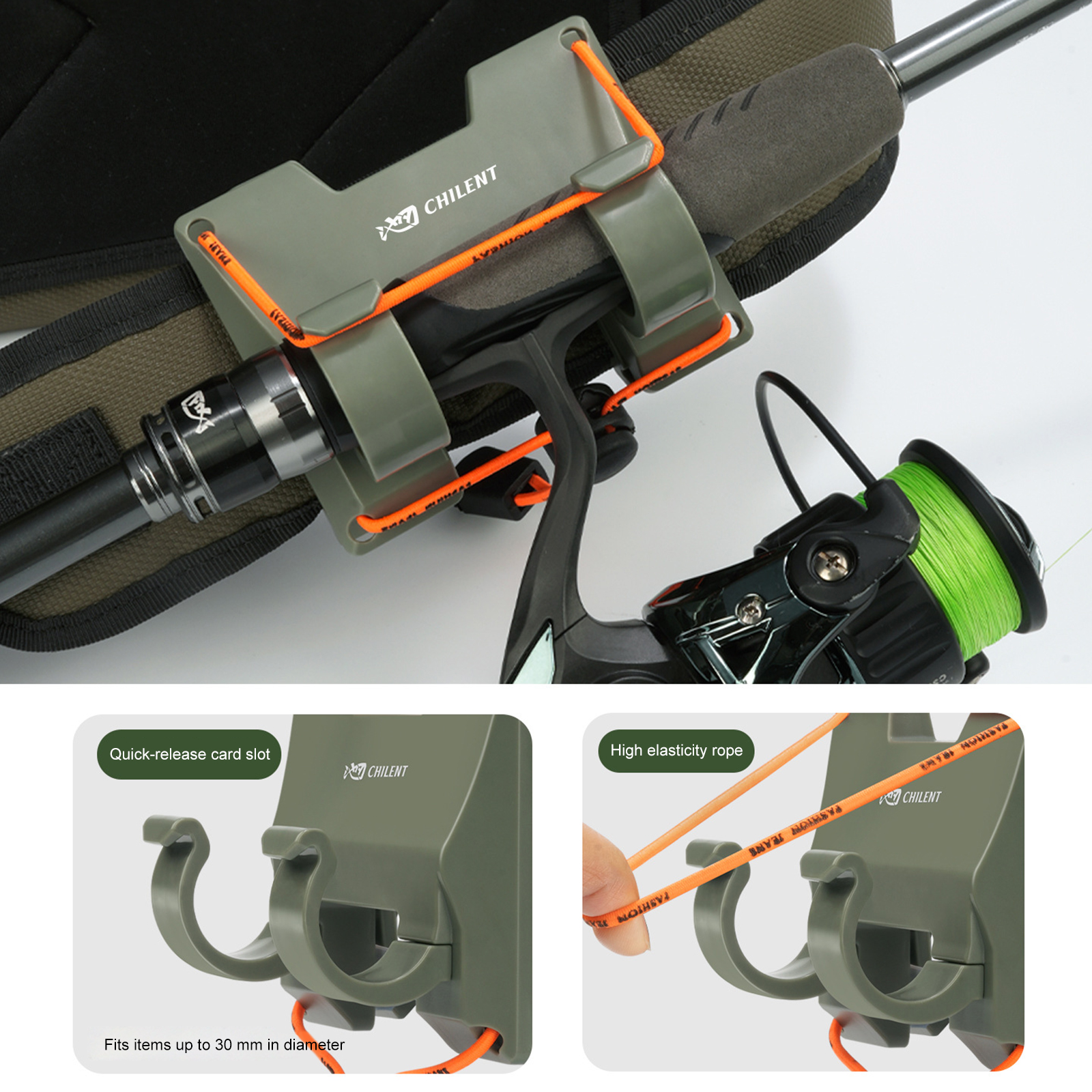 Outdoor Belt Clip Rod Holder H - Fishing Belt avis et prix