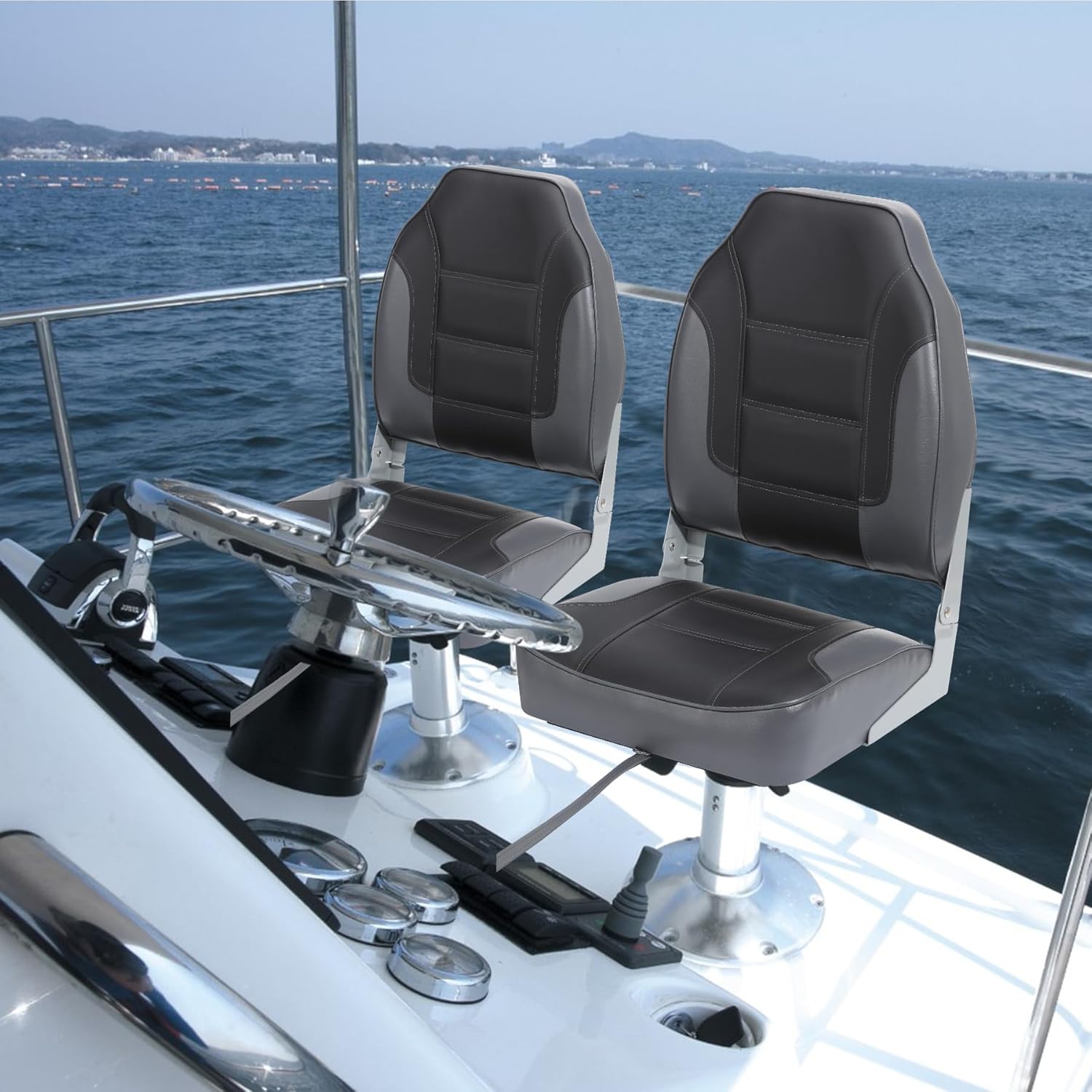 2 Pack Folding Boat Seats, Hig - Fishing Backpack avis et prix