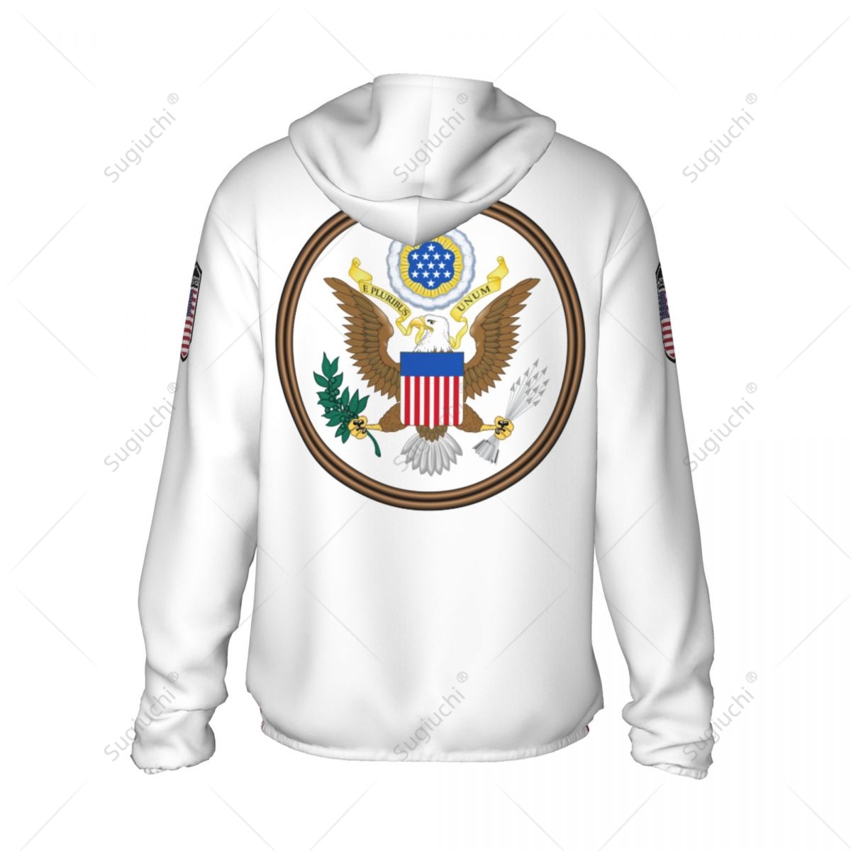 United States Flag Sun Protect - Fishing Hoodie avis et prix