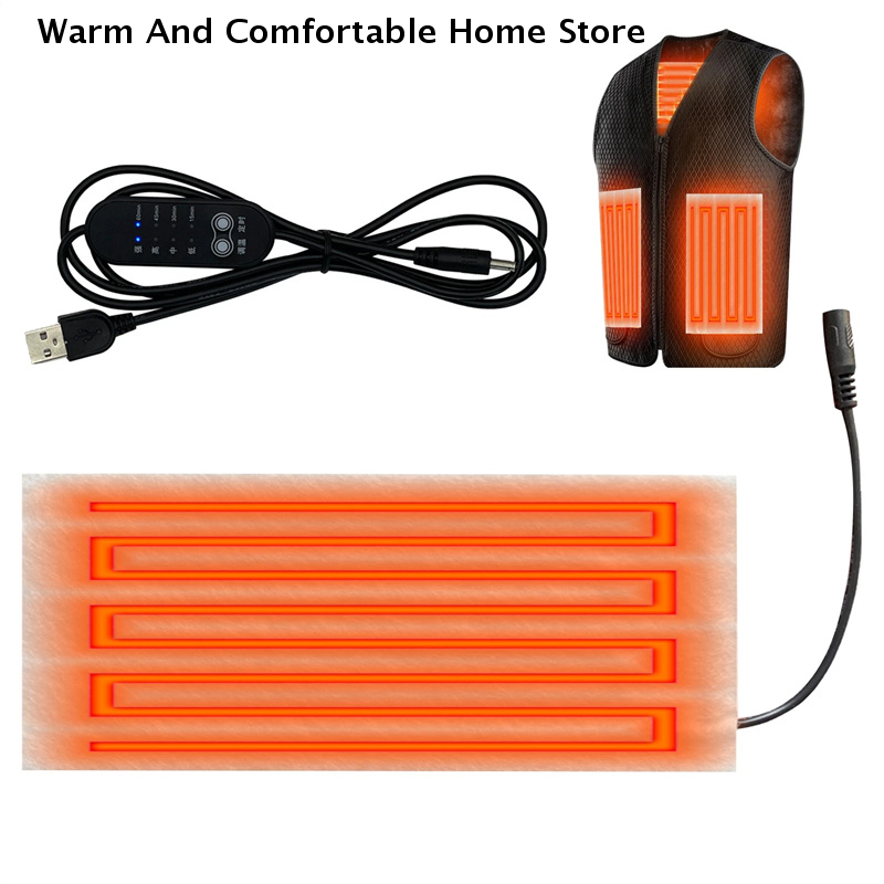 5V USB Warm Paste Pads Fast-He - Fishing Vest avis et prix