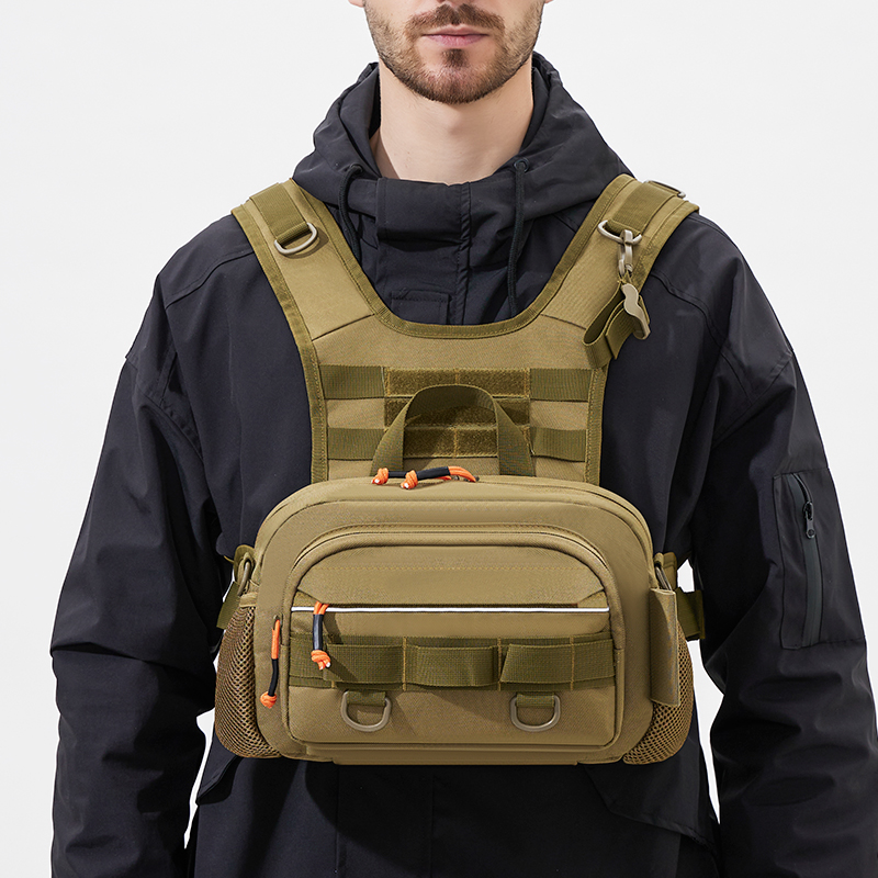 Men Chest Bag Tactical Fishing - Fishing Vest avis et prix
