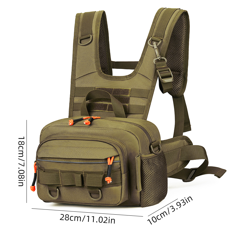 Men Chest Bag Tactical Fishing - Fishing Vest avis et prix
