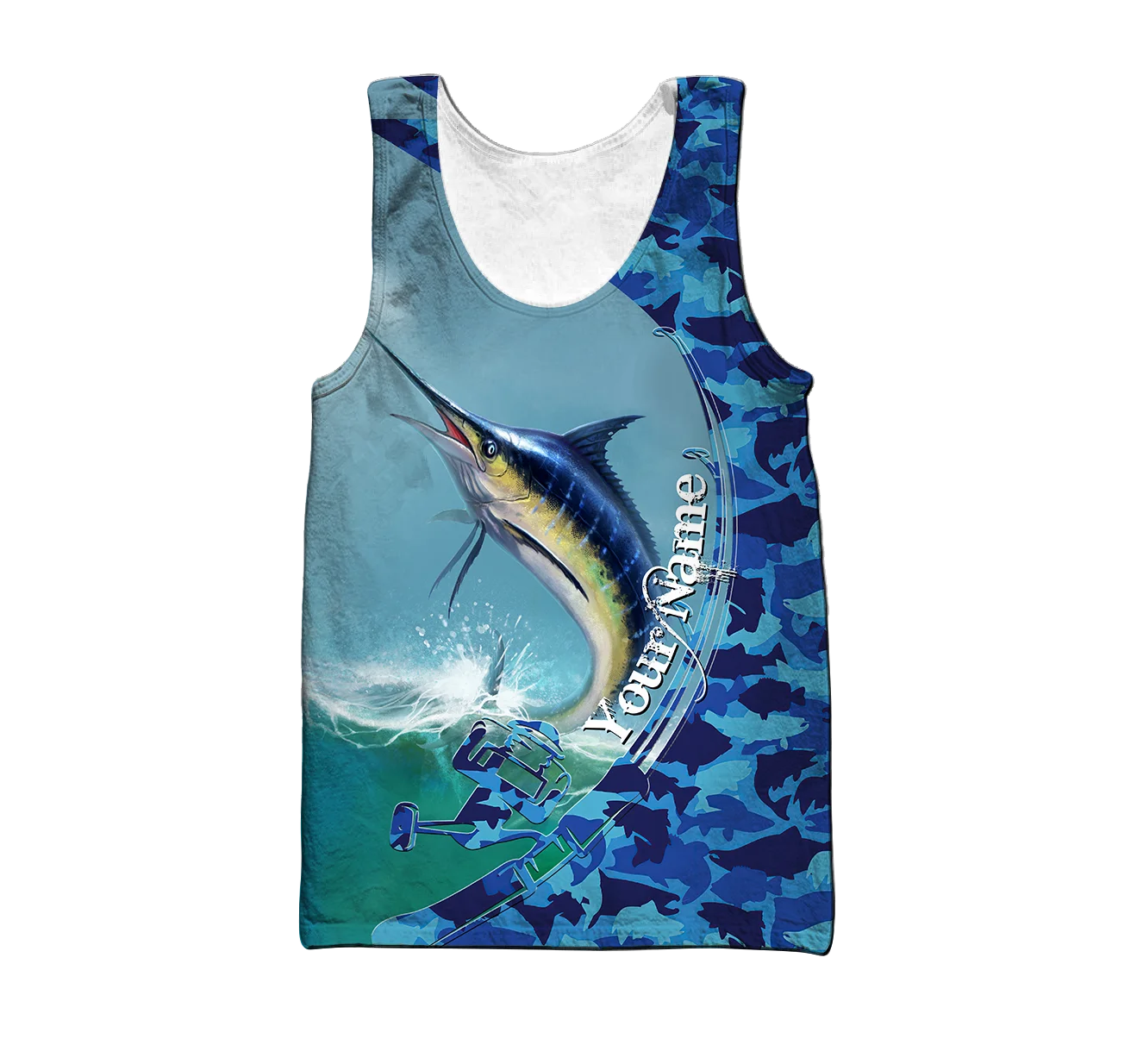 Custom name Mahi mahi fishing  - Fishing Vest avis et prix