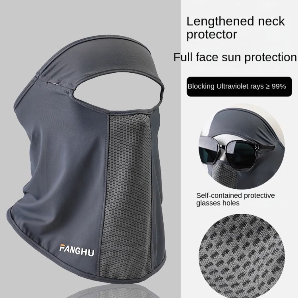 Summer Ice Silk Mask Anti-UV S - Fishing Mask Sun Protection avis et prix