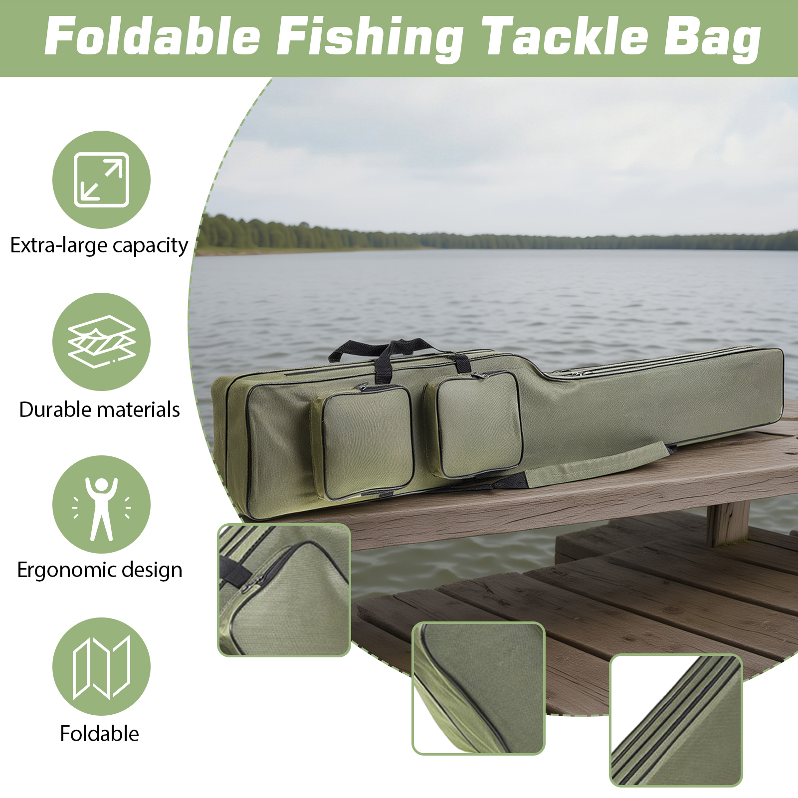 Fishing Rod Bags 150cm Waterpr - Fishing Bag Waterproof avis et prix