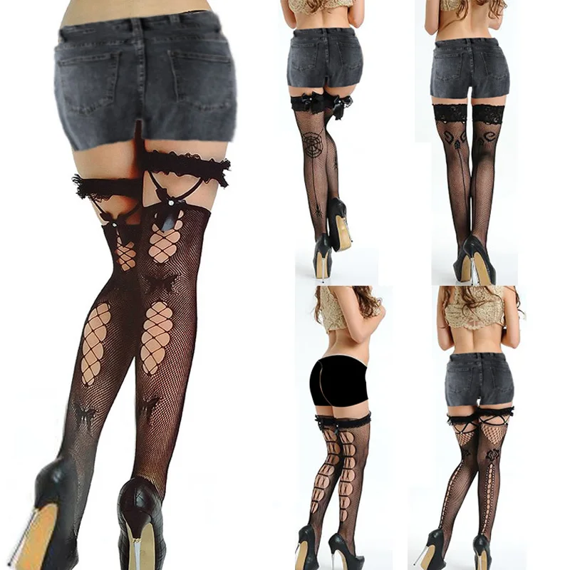 Hollow Out Lace Fish Net Stock - Fishing Socks avis et prix