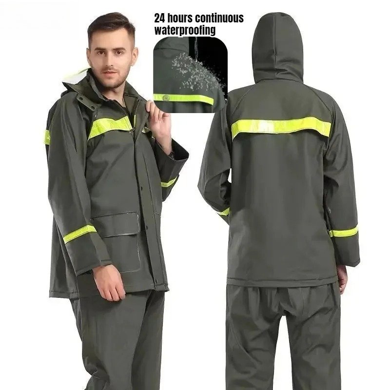 Riding Raincoat and Rain Pants - Fishing Rain Suit avis et prix