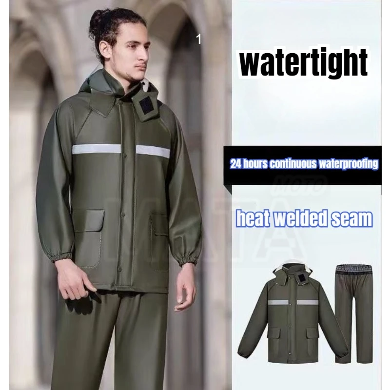 Riding Raincoat and Rain Pants - Fishing Rain Suit avis et prix