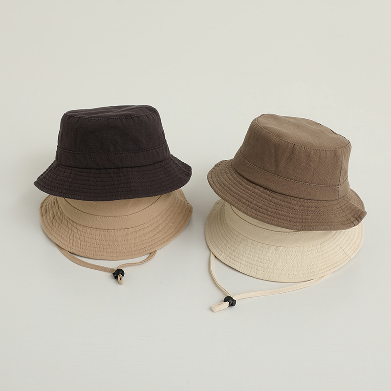 Solid Color Kids Bucket Hat Fa - Fishing Hat avis et prix