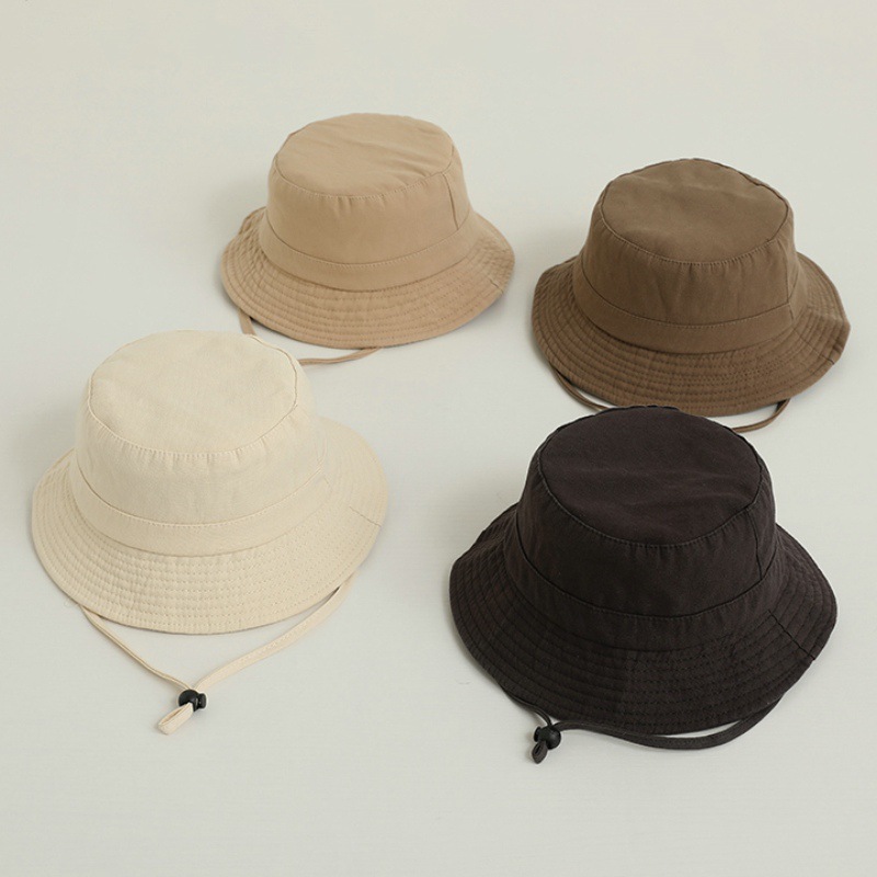 Solid Color Kids Bucket Hat Fa - Fishing Hat avis et prix