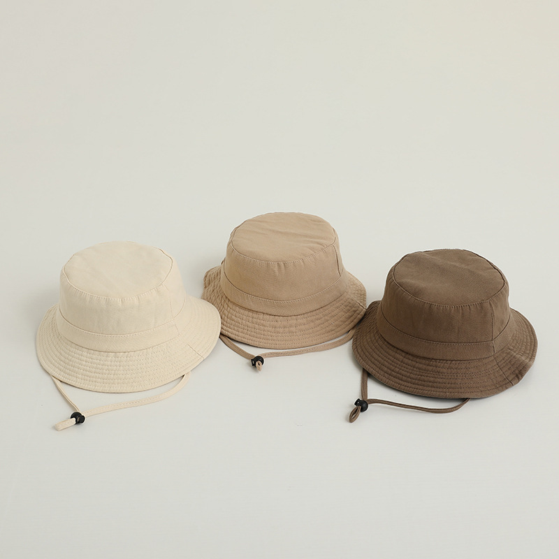 Solid Color Kids Bucket Hat Fa - Fishing Hat avis et prix