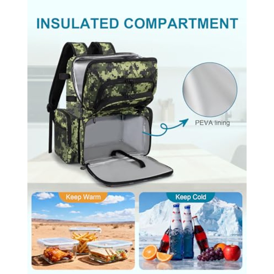 Fishing Backpack with Rod Hold - Fishing Backpack avis et prix