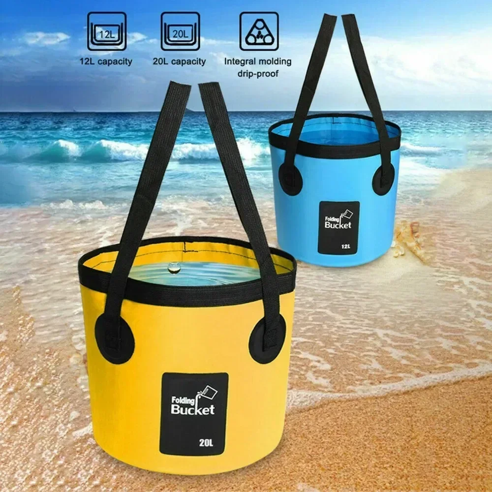 12L/20L Fishing Bucket Folding - Fishing Bag Waterproof avis et prix
