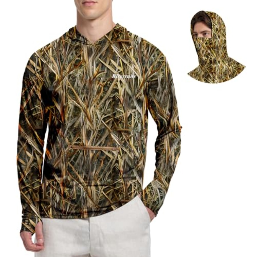 UPF 50+ Fishing Hoodie with Ne - Fishing Hoodie avis et prix
