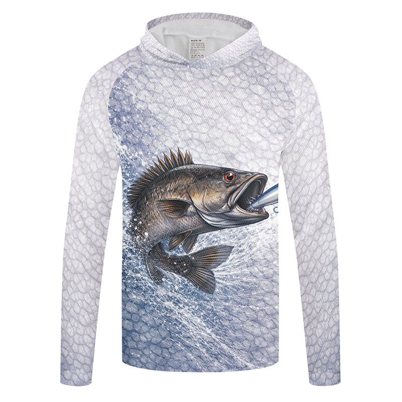 Fishing Shirt Hooded Men Quick - Fishing Hoodie avis et prix