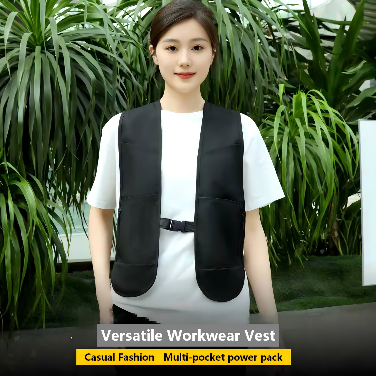 Zipper type work vest super li - Fishing Vest avis et prix