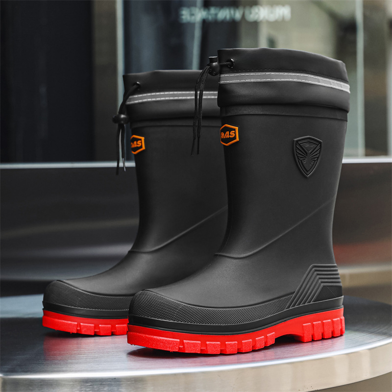 Fashion Men's Rain Boots Mid-C - Fishing Boots avis et prix