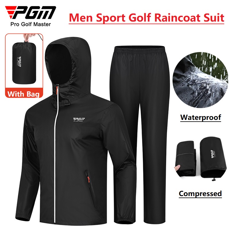 Pgm Men Golf Raincoat Rain Pan - Fishing Rain Suit avis et prix