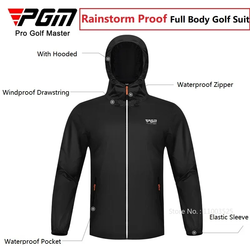 Pgm Men Golf Raincoat Rain Pan - Fishing Rain Suit avis et prix