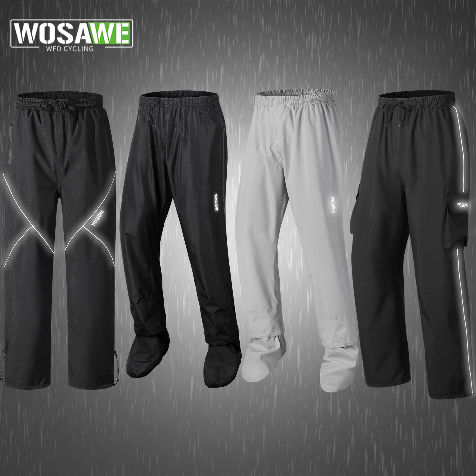 WOSAWE Cycling Rain Pants Wate - Fishing Rain Suit avis et prix